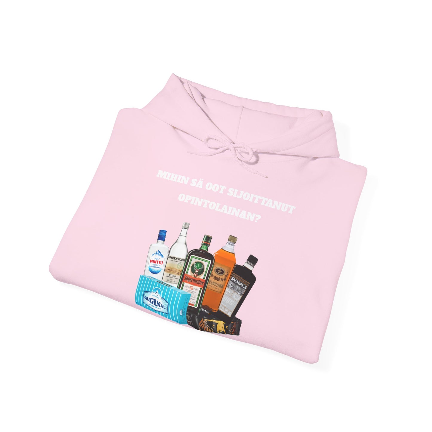 Mihin sä oot sijoittanut opintolainan huppari