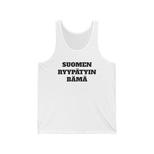 Suomen ryypätyin bämä Tank top