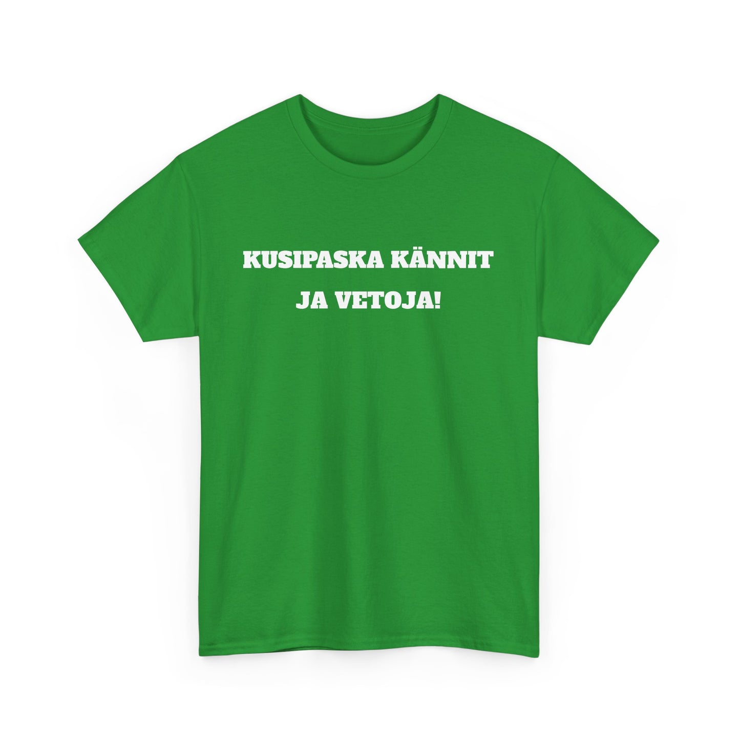 Kusipaska kännit ja vetoja t-paita