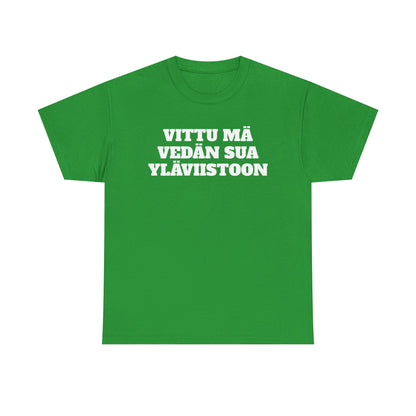 Yläviistoon t-paita