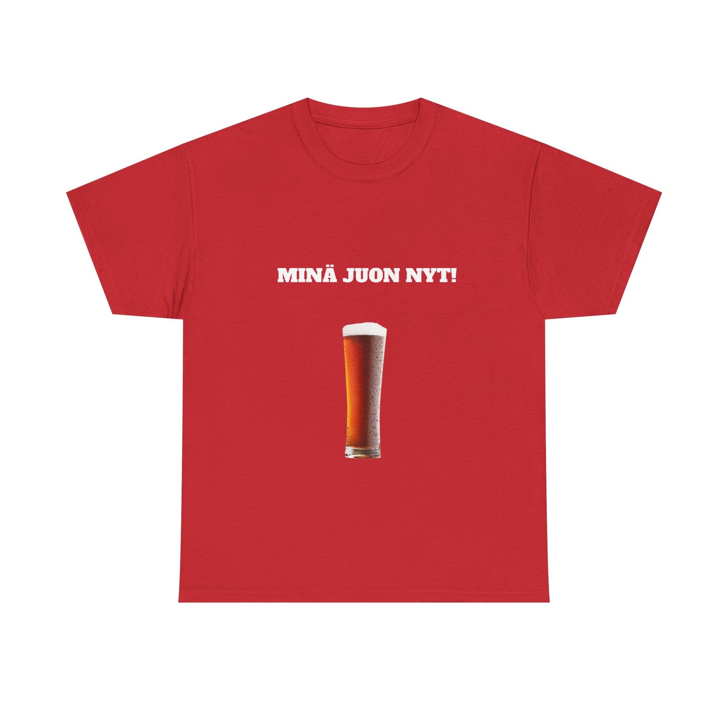 Minä juon nyt t-paita