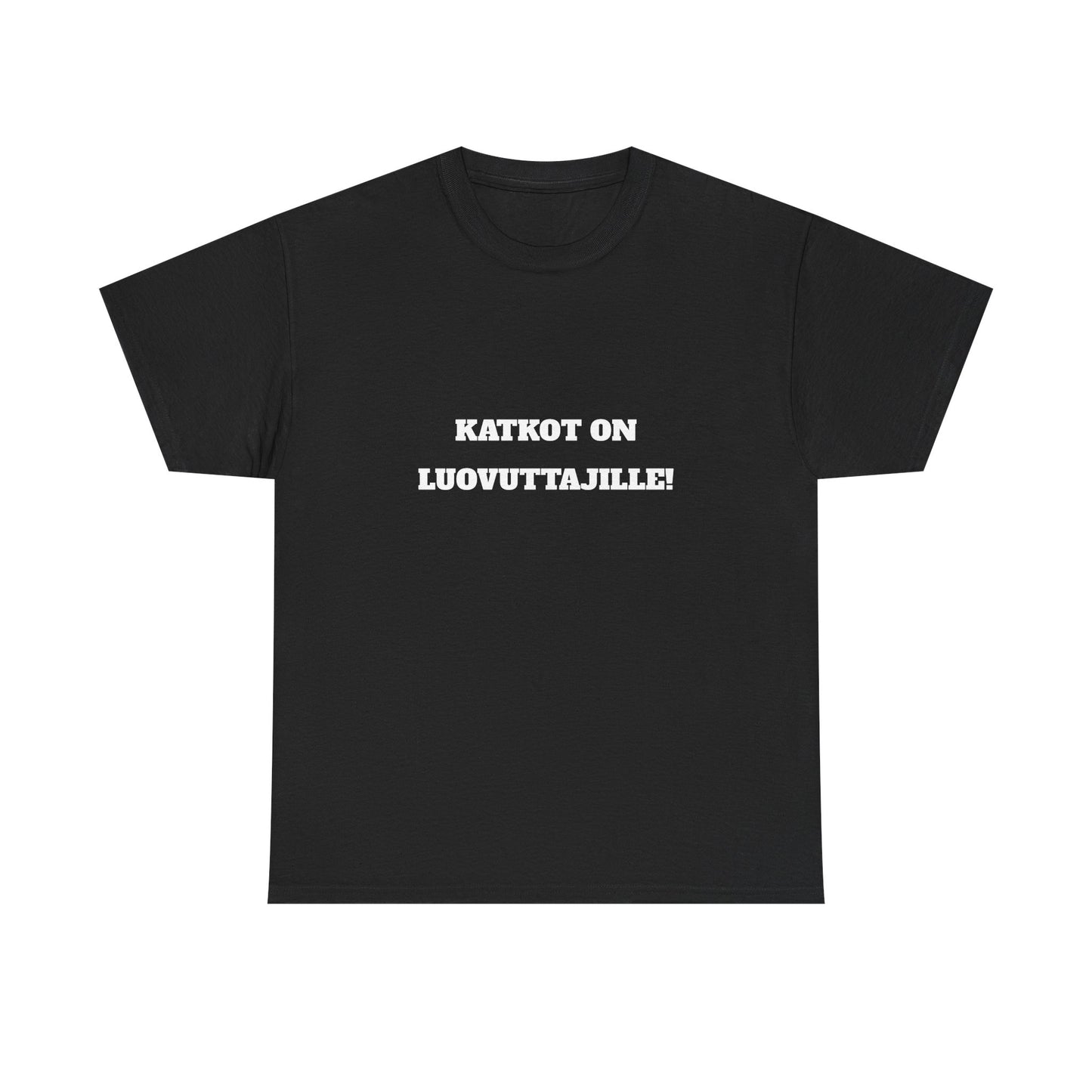 Katkot on luovuttajille t-paita