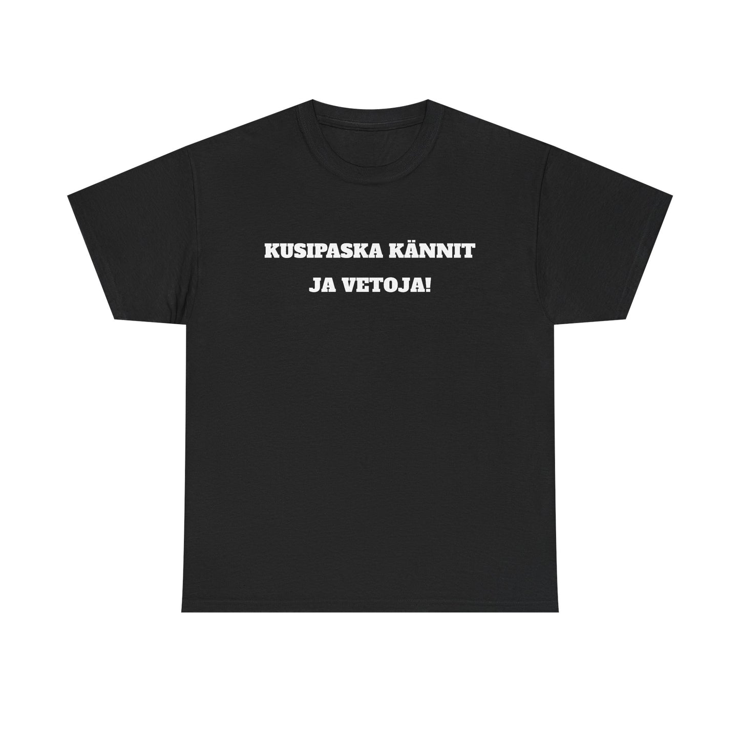 Kusipaska kännit ja vetoja t-paita