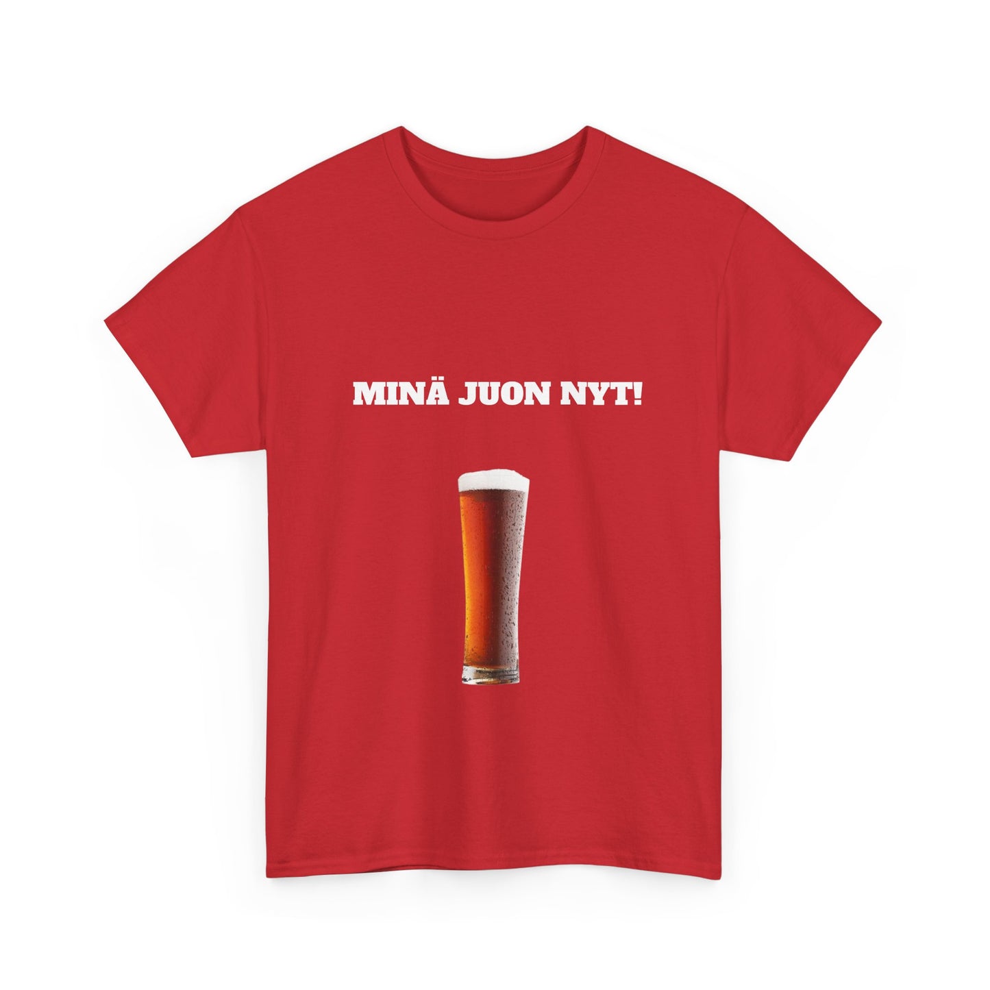 Minä juon nyt t-paita