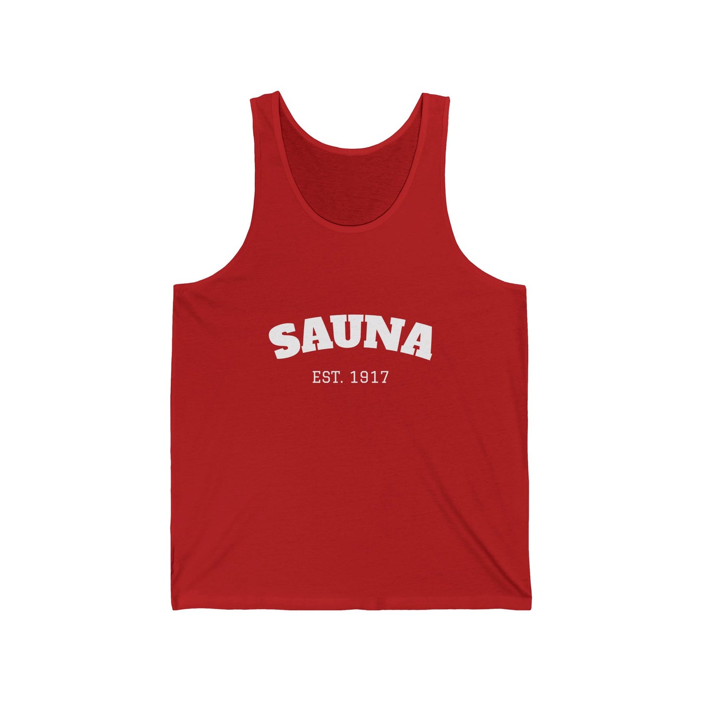 Sauna since 1917 Tank top