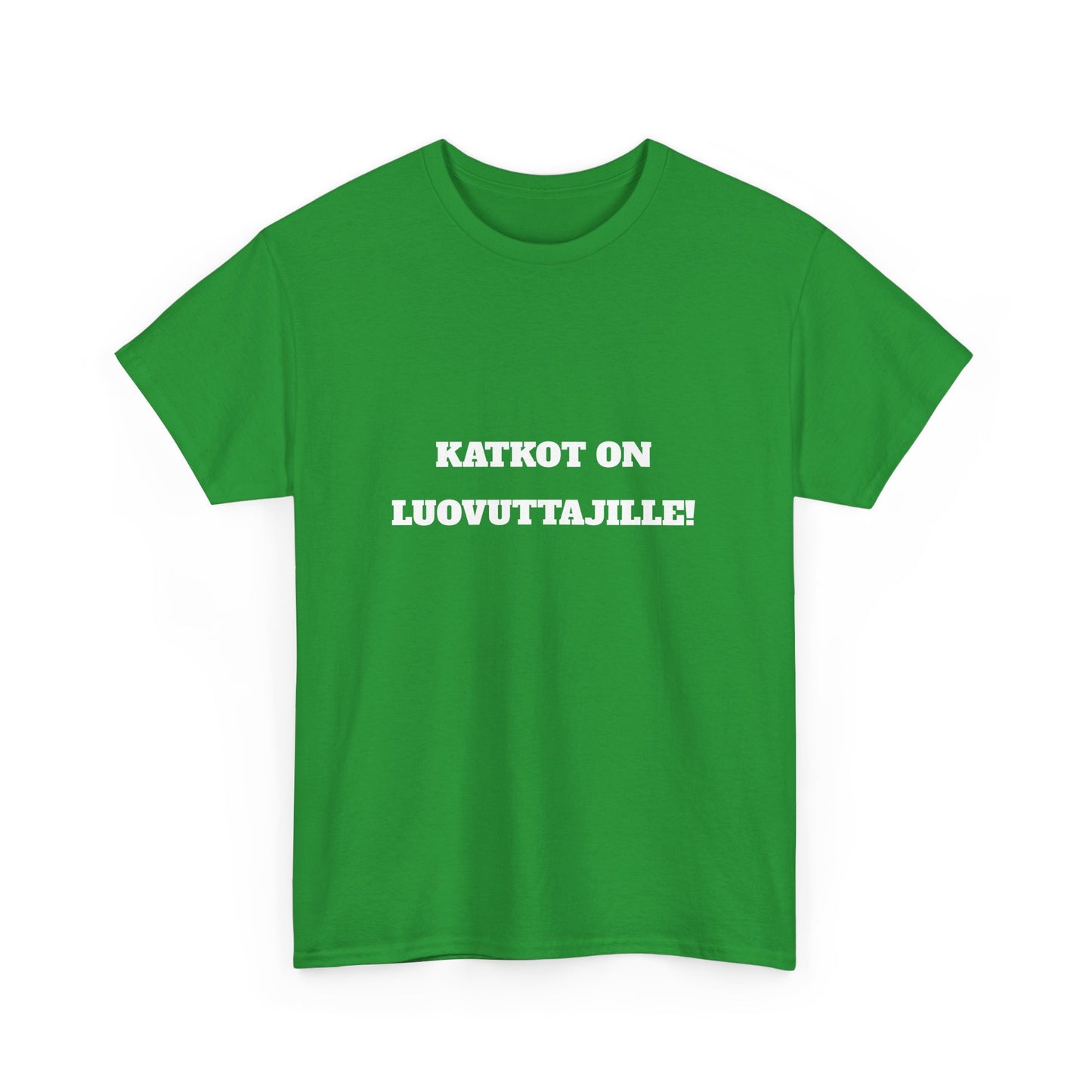 Katkot on luovuttajille t-paita