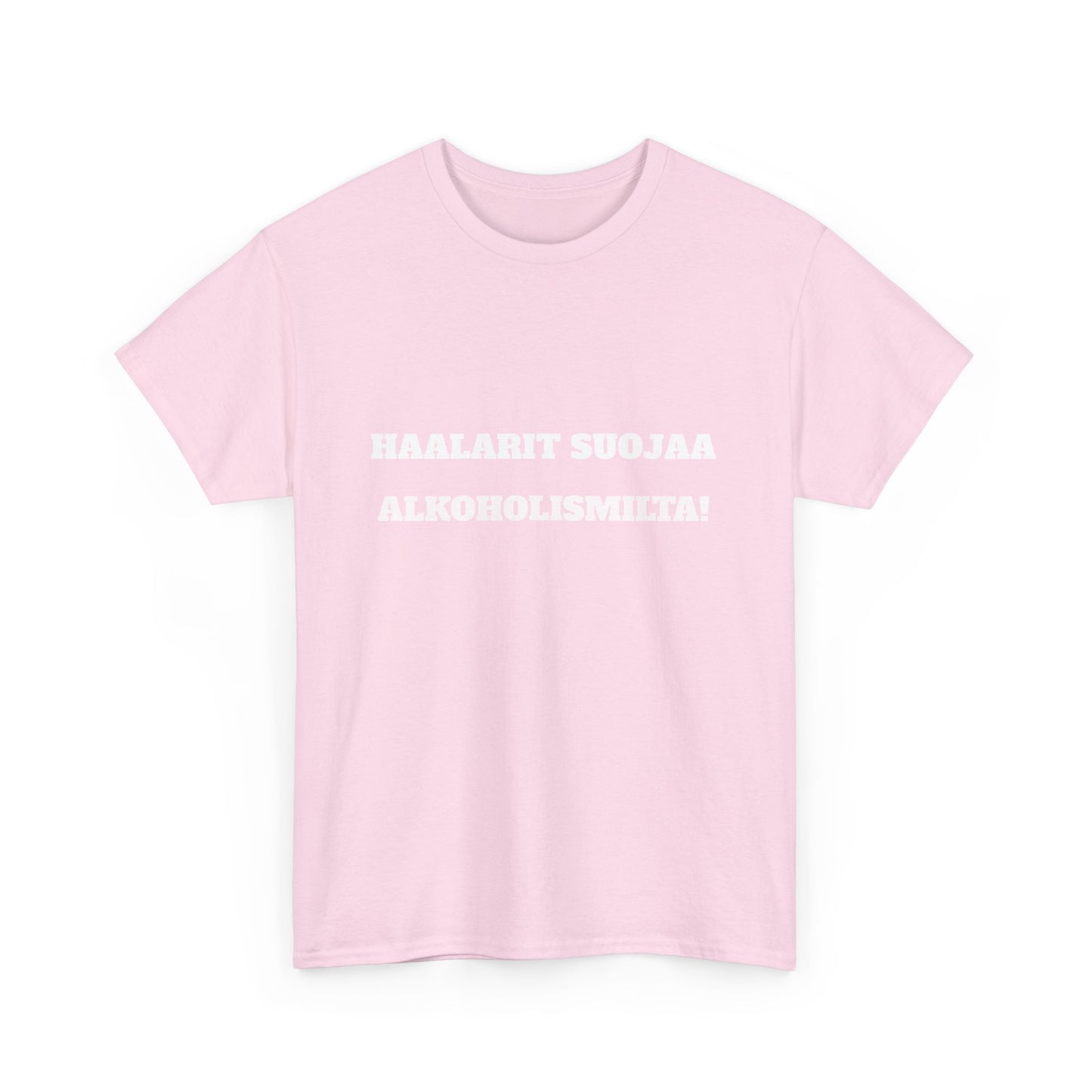 Haalarit suojaa alkoholismilta t-paita