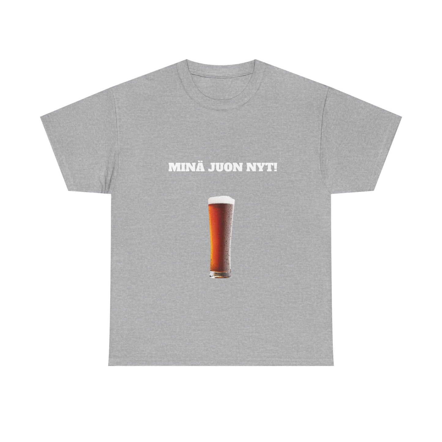 Minä juon nyt t-paita