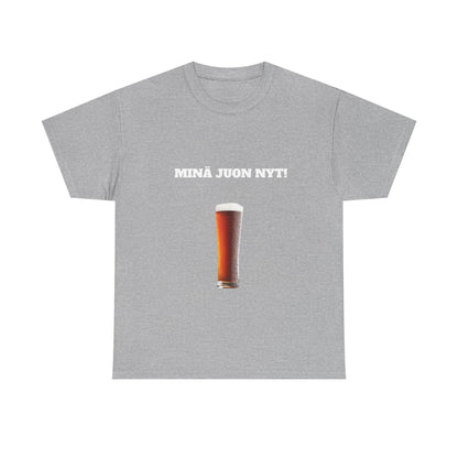 Minä juon nyt t-paita