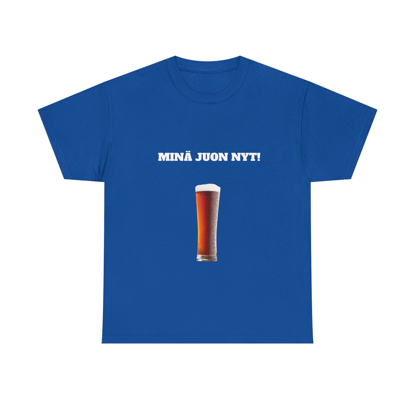 Minä juon nyt t-paita