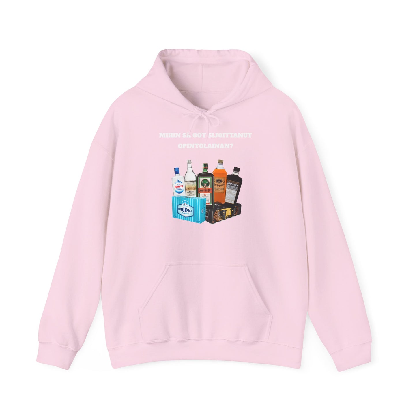 Mihin sä oot sijoittanut opintolainan huppari