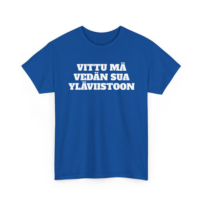 Yläviistoon t-paita
