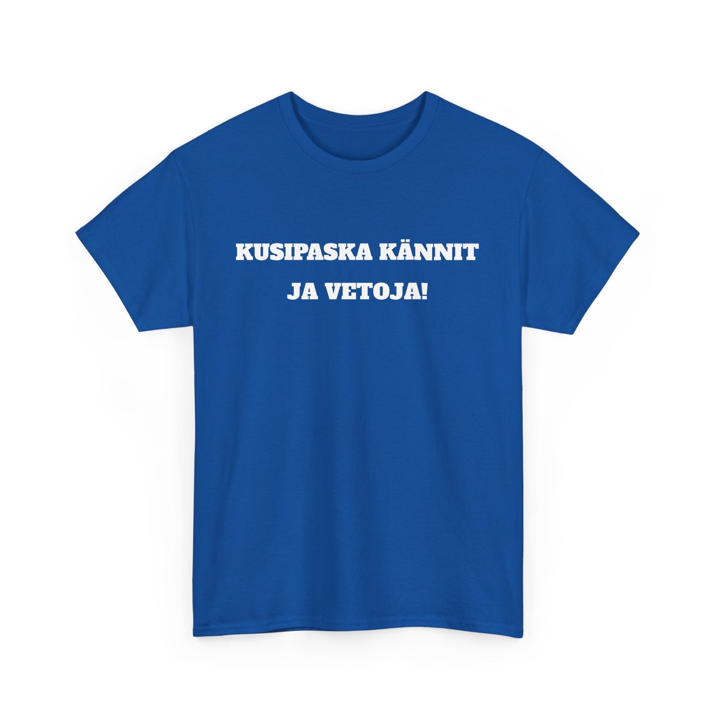 Kusipaska kännit ja vetoja t-paita