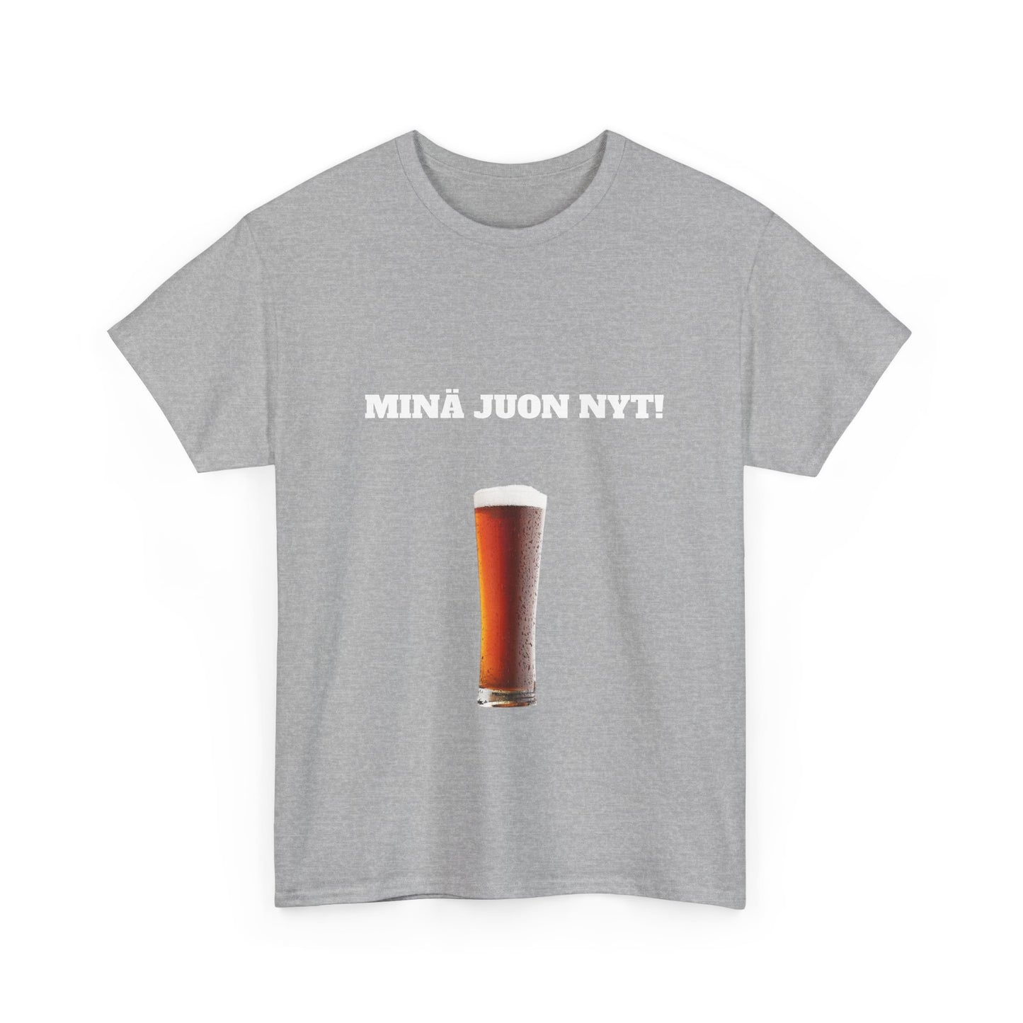 Minä juon nyt t-paita