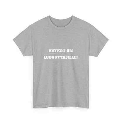 Katkot on luovuttajille t-paita