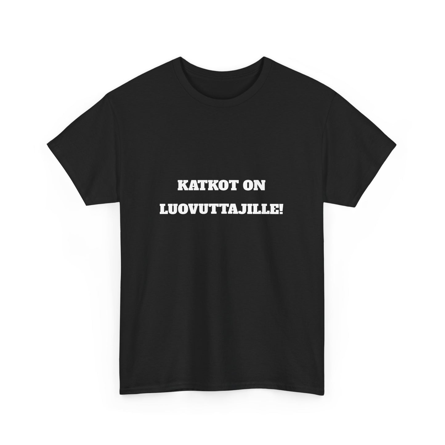 Katkot on luovuttajille t-paita